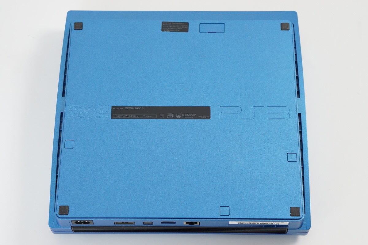 PS3 Playstation3 SPLASH BLUE Console CECH-3000B 320GB Tested