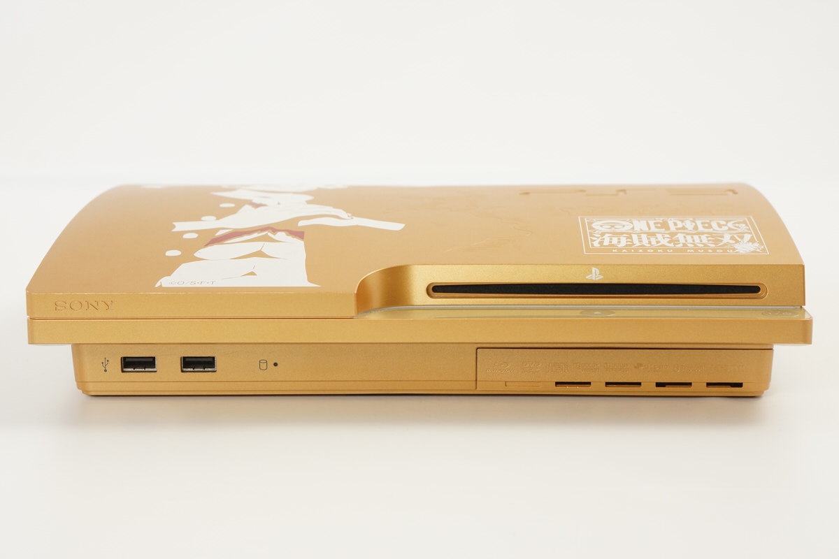 PS3 Playstation3 ONE PIECE GOLD Console CECH-3000B 320GB