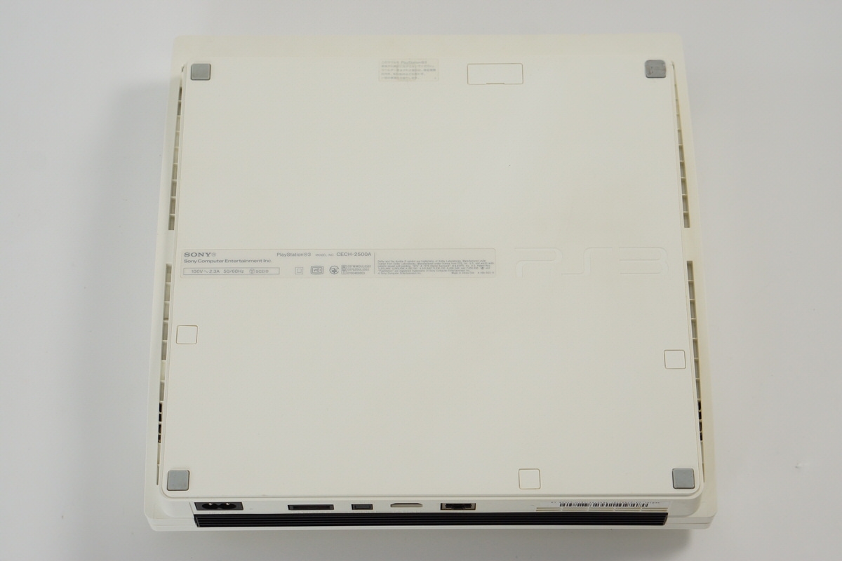 abc　SONY PlayStation3 CECH-2500A LW PS3 Playstation3 Classic White Console CECH-2500A LW 160GB