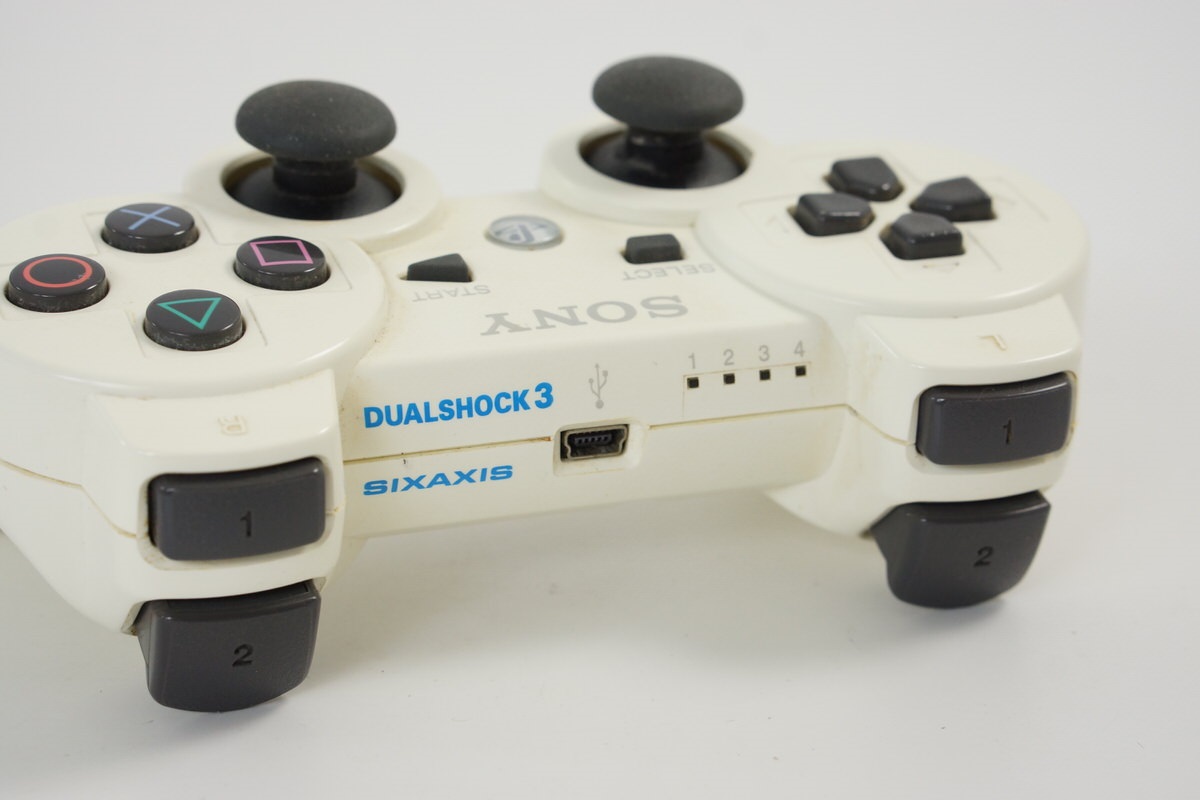 PS3 Playstation3 CLASSIC WHITE Console CECH-3000A LW 160GB Tested