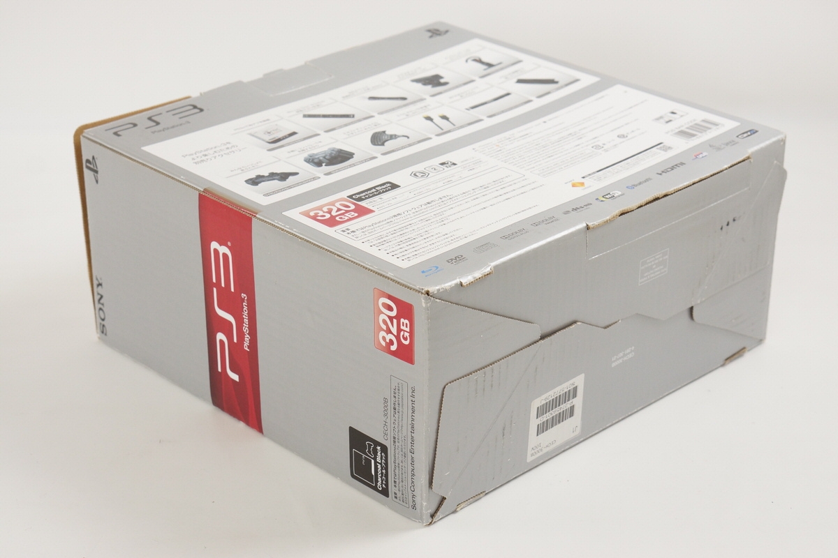PS3本体　CECH-3000B SONY PlayStation 3 PS3 Splash Blue Slim Console CECH-3000B
