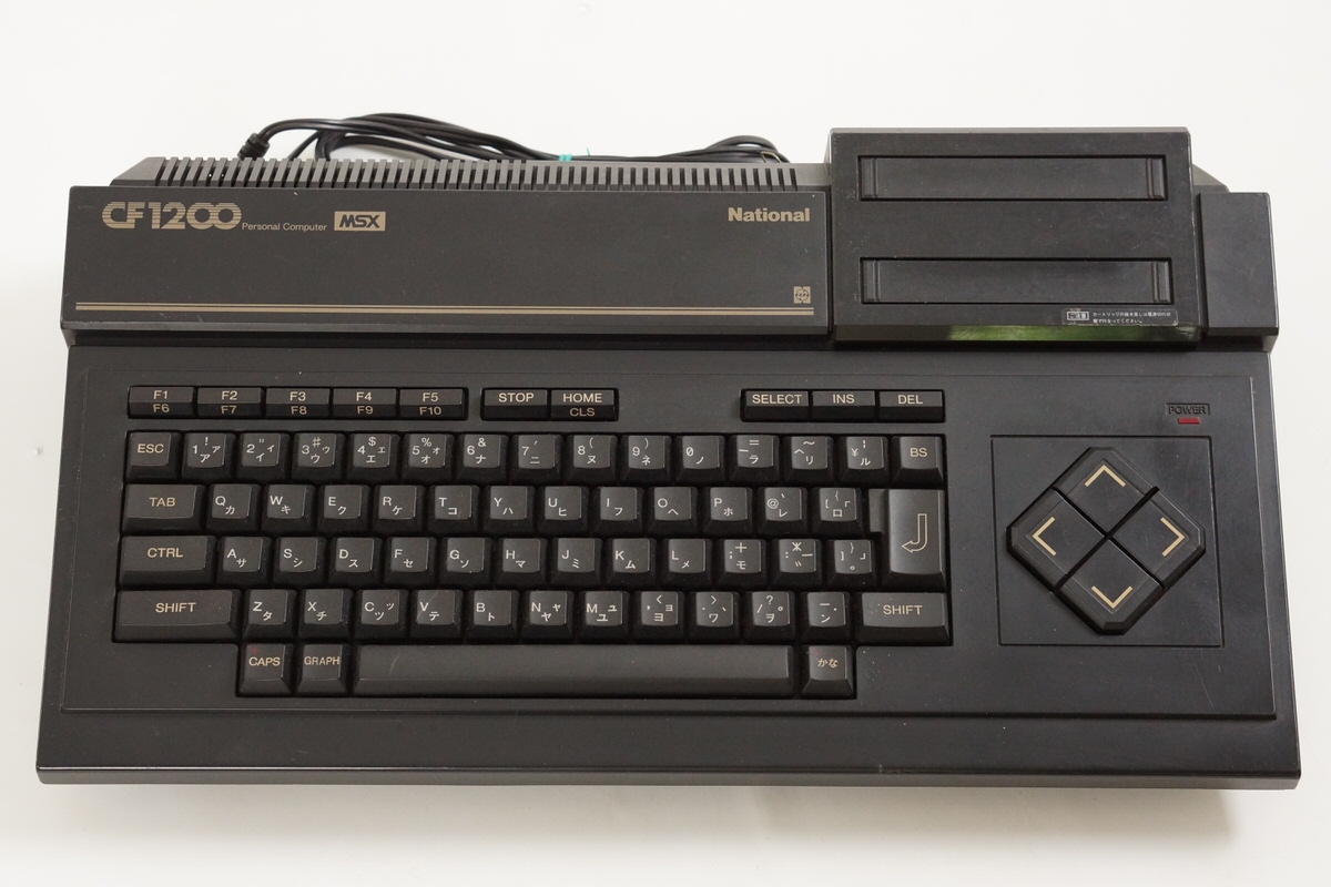 National MSX CF-1200 ナショナル パーソナルコンピュータ National MSX CF-1200 ナショナル パーソナルコンピュータ
