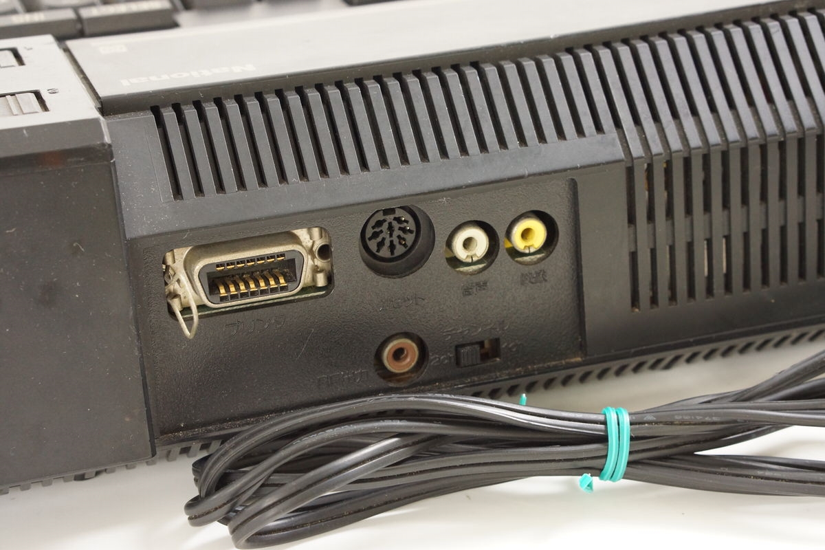★早い者勝ち★National MSX CF1200 パーソナルコンピュータ 真っ赤なMSX「ナショナル CF-1200」が6,000円、当時のプライス