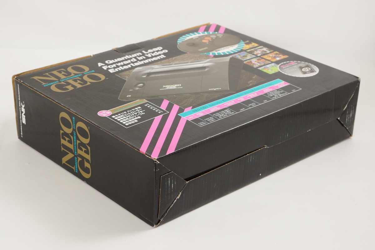 NEO GEO AES Latest Edition Console Boxed SNK NEO-0 Tested
