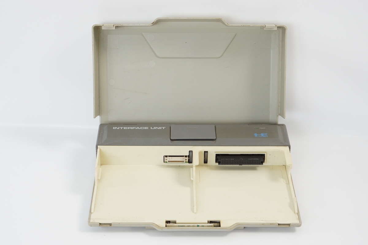 PC Engine CD ROM2 CDR-30 with INTERFACE UNIT IFU-30 Tested