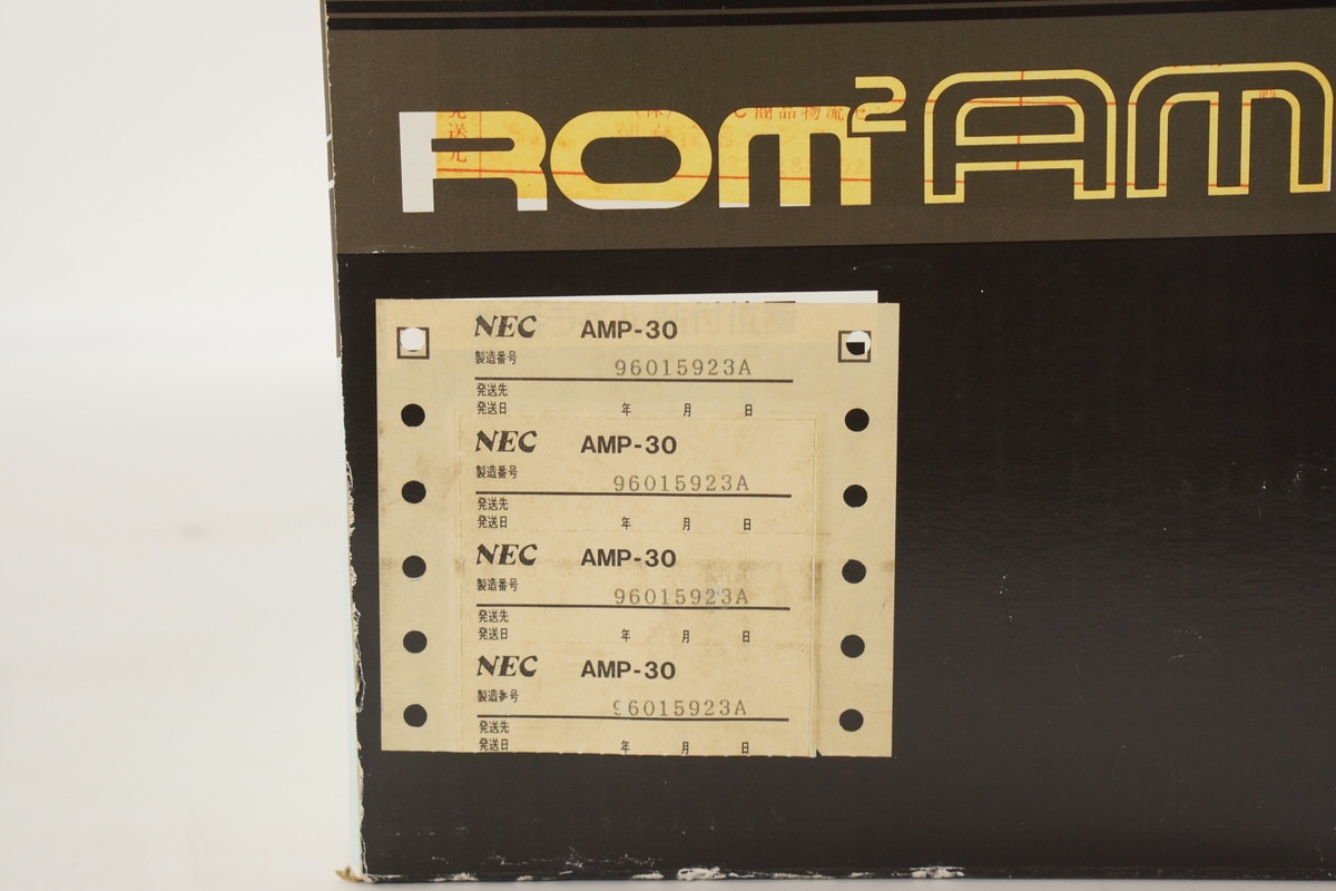 PC-Engine ROM ROM AMP Stereo Amplifier Boxed AMP-30 Tested