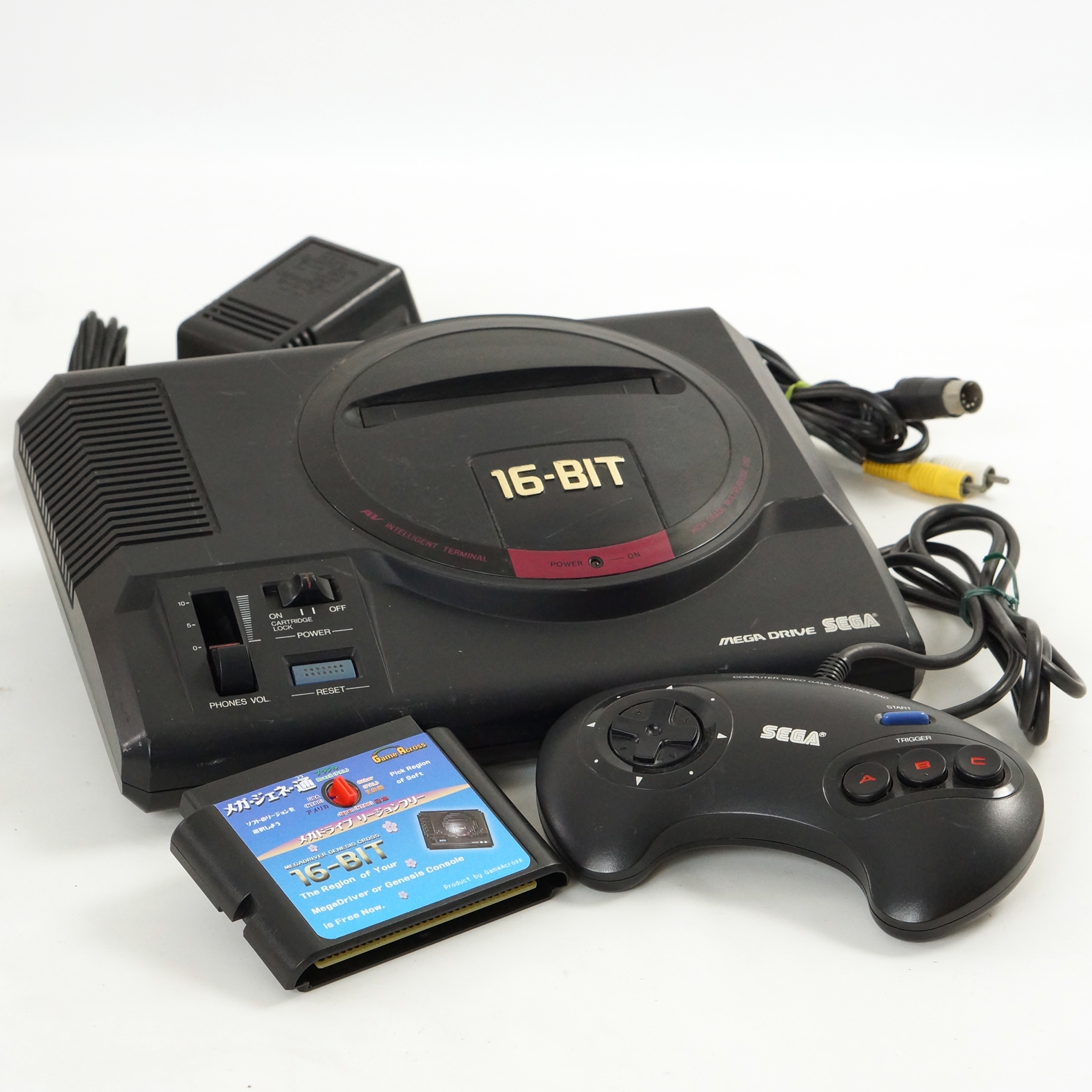 na 　　SEGA CS2-0003 Mega Drive SEGA Console wz Mega Gene tsu HAA-2510 Tested