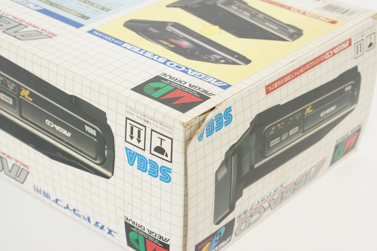 MEGA CD Console Boxed SEGA Genesis JAPAN Tested System