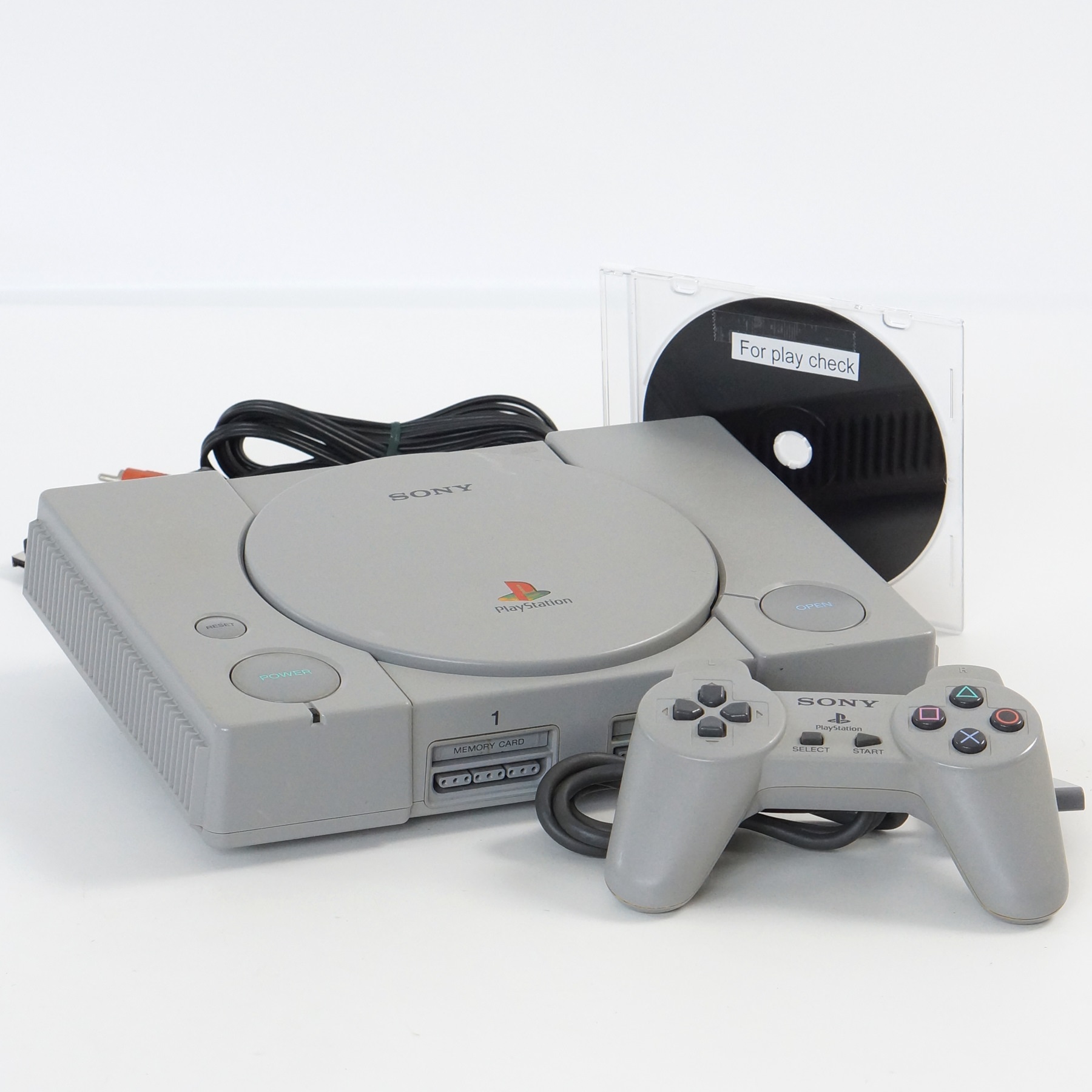 PS1 Console SCPH-5500 Playstation Tested System JAPAN -NTSC