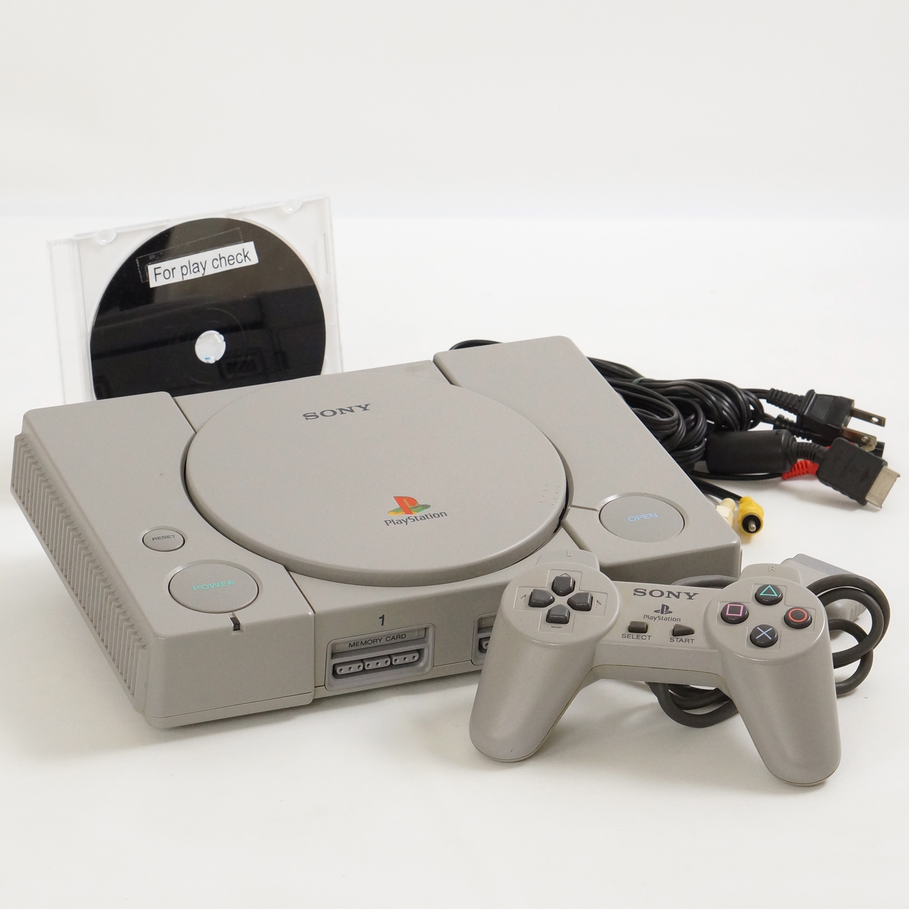 PS1 Console SCPH-5500 SONY Playstation Tested System wz 10