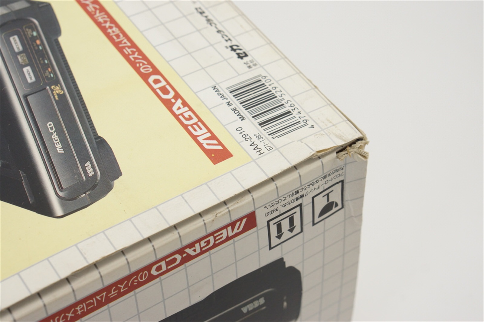 MEGA CD Console Boxed SEGA Genesis JAPAN Tested System