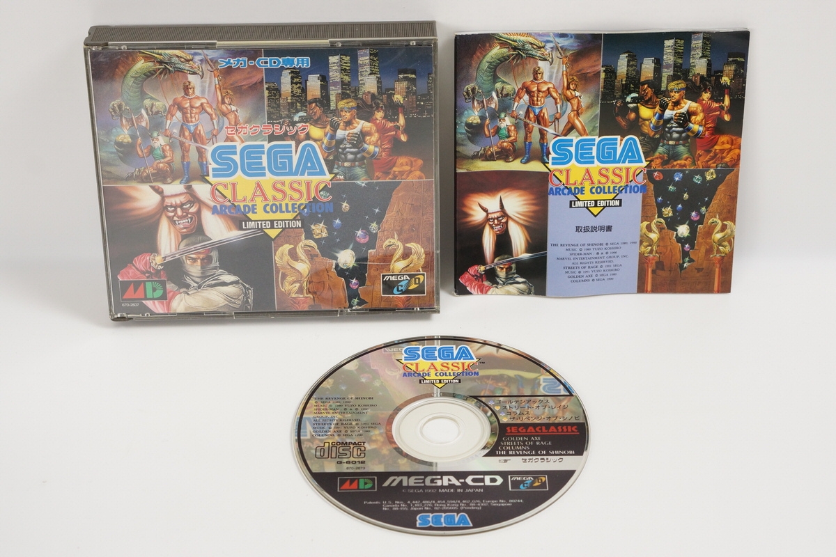 MEGA CD Console System Boxed SEGA CLASSIC Genesis Tested HAA