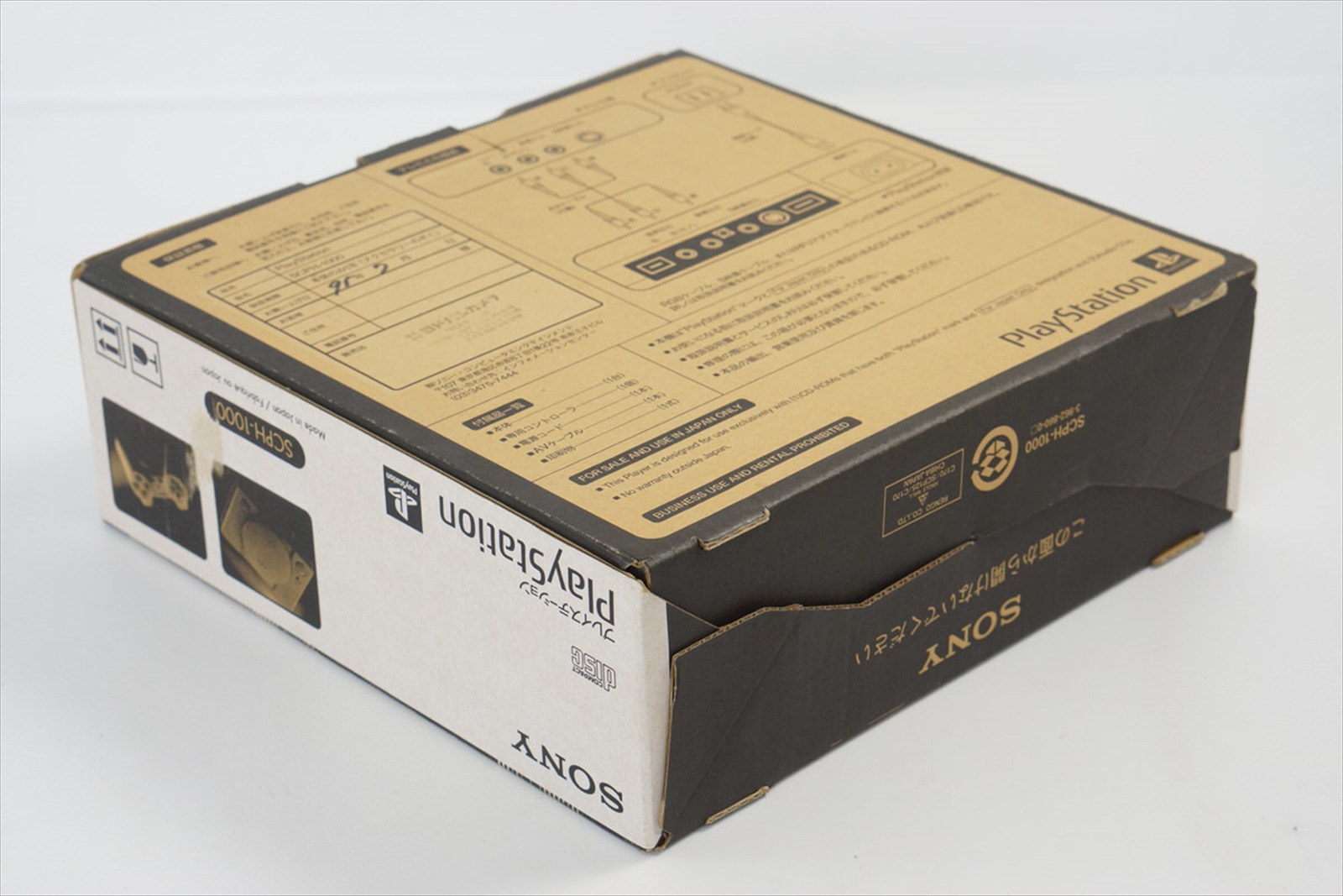 PS1 Playstation Console Boxed SCPH-1000 Original Tested System