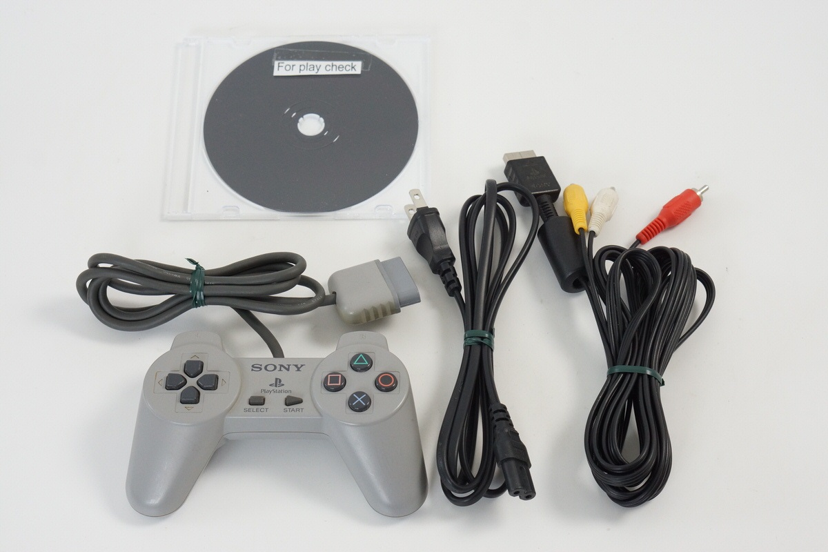 PS1 SCPH1000ジャンクセット PS1 Console SCPH-7000 SONY Playstation Tested System wz 10