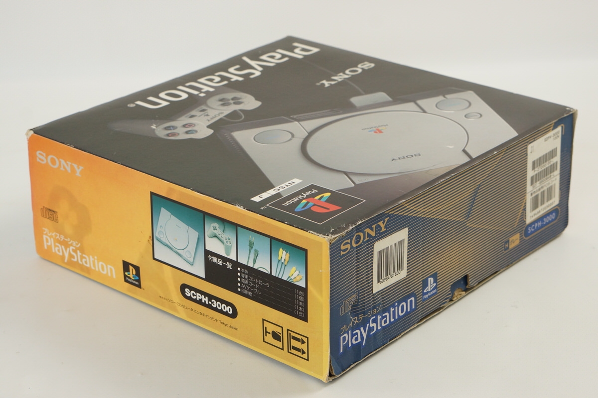 PS1 Playstation Console Boxed SCPH-3000 Tested System -NTSC
