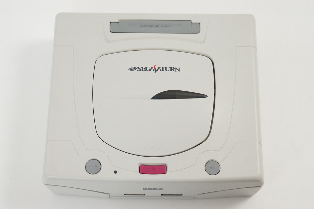 Sega Saturn SS Console WHITE HST-3220 Tested System -NTSC-J