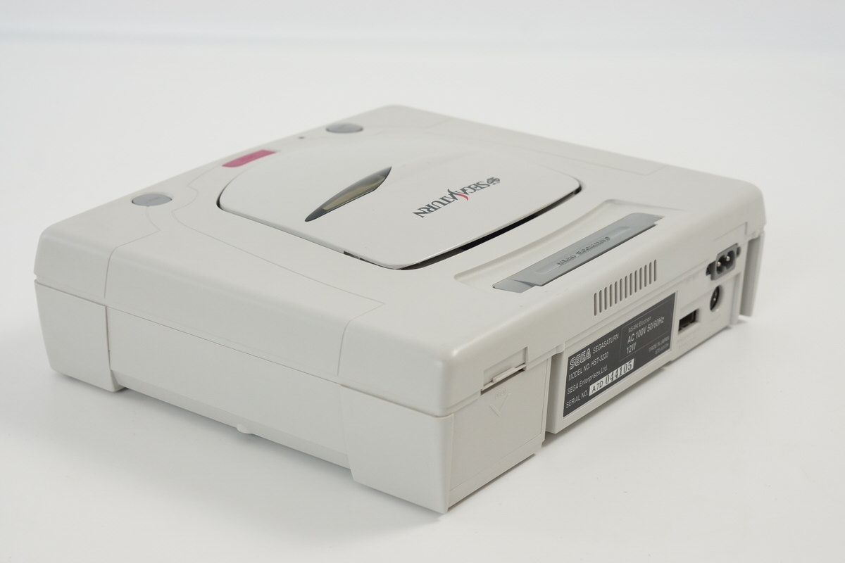 Sega Saturn SS Console WHITE HST-3220 Tested System -NTSC-J