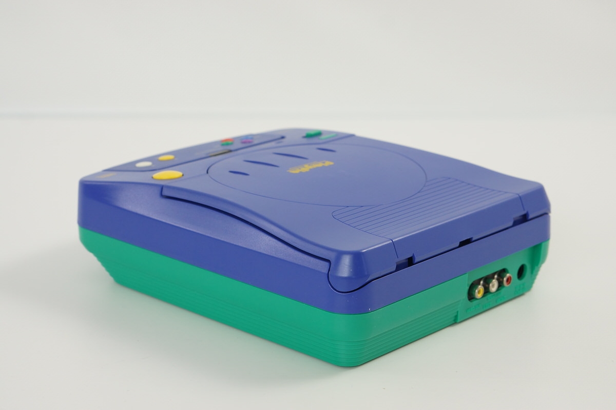 BANDAI PLAYDIA Console System Boxed | NTSC-J (Japan) | Blue