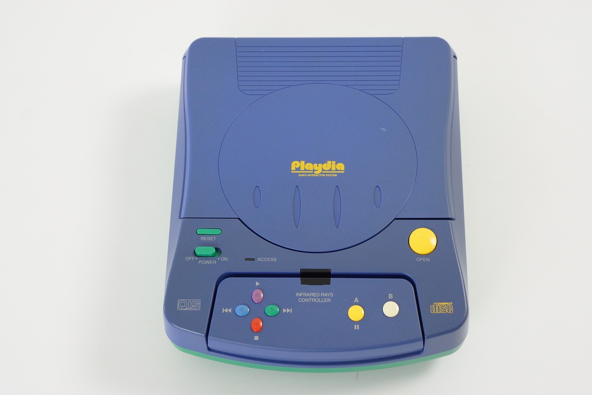 PLAYDIA Console System Boxed BANDAI BA-001 Tested JAPAN Game