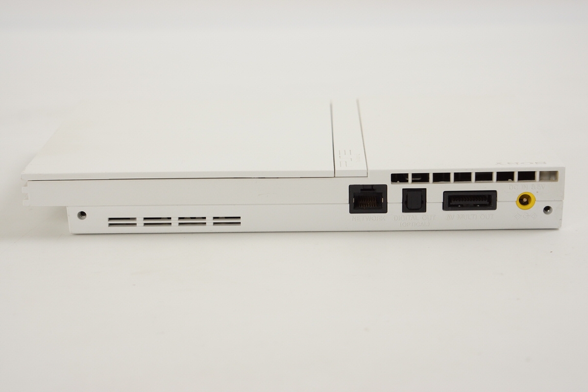 PS2 Slim Console System White SCPH-75000 CW Game -NTSC-J