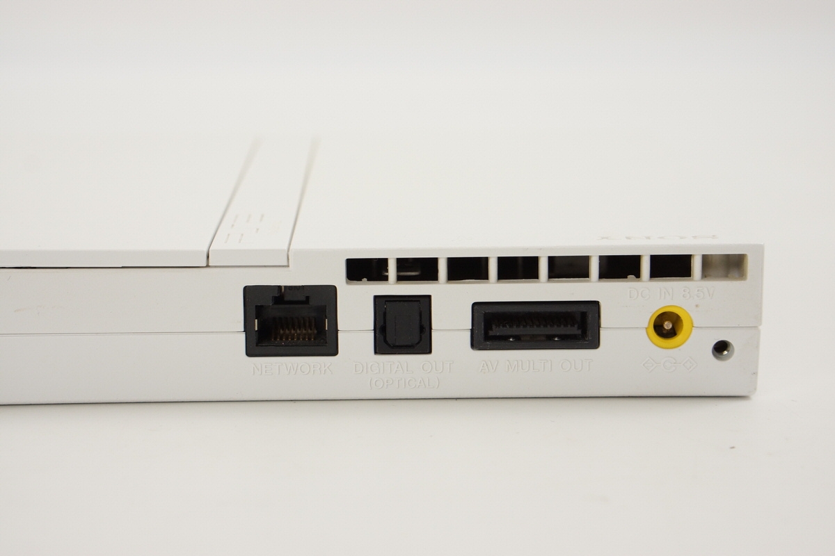 PS2 Slim Console System White SCPH-75000 CW Game -NTSC-J
