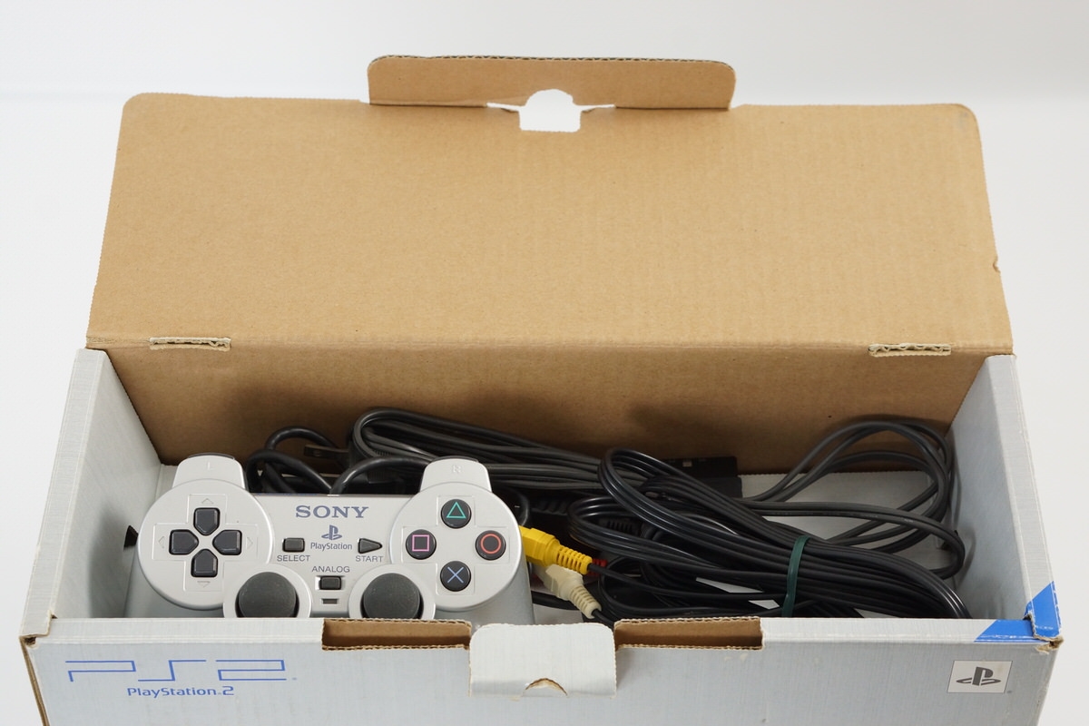 PS2 SILVER Console SCPH-50000 TSS Only for NTSC-J Tested