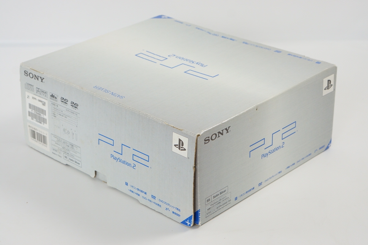 PS2 SILVER Console SCPH-50000 TSS Only for NTSC-J Tested System