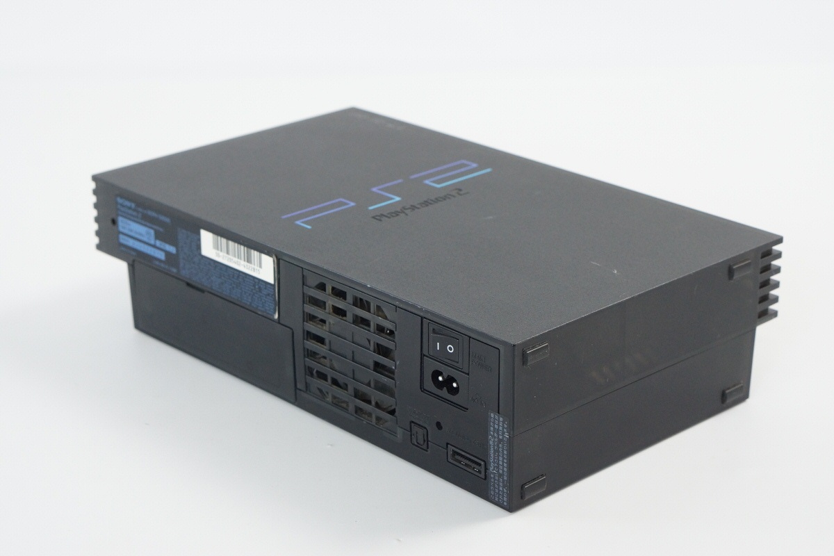 PS2 Console System SCPH-50000 NB Only for NTSC-J Midnight Black
