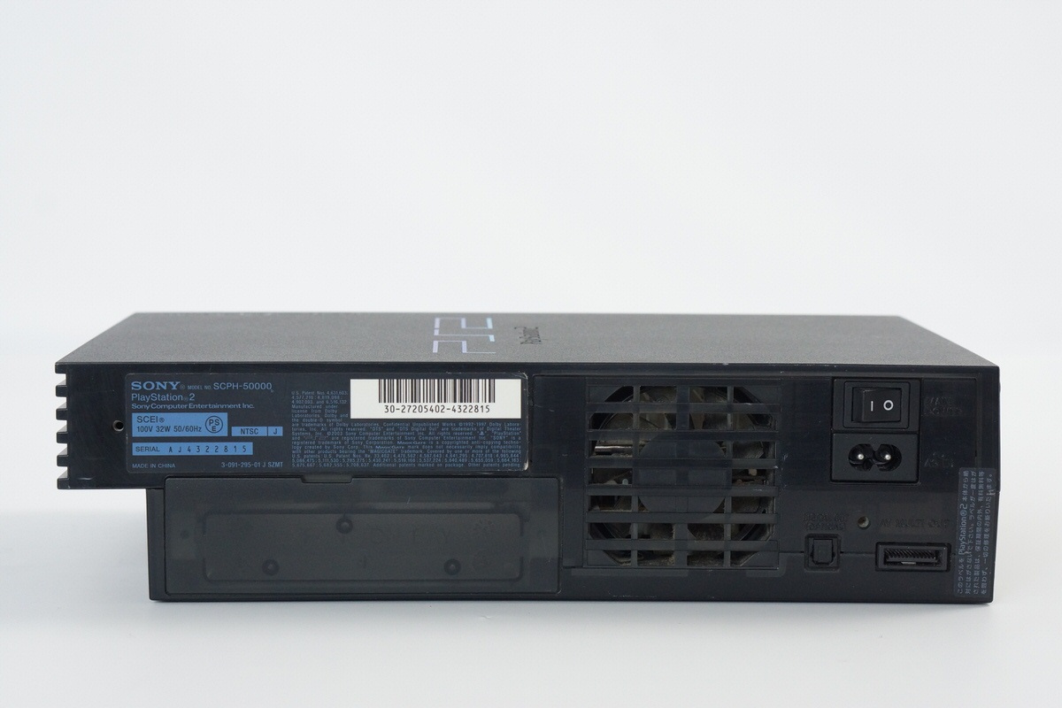 PS2 Console System SCPH-50000 NB Only for NTSC-J Midnight Black