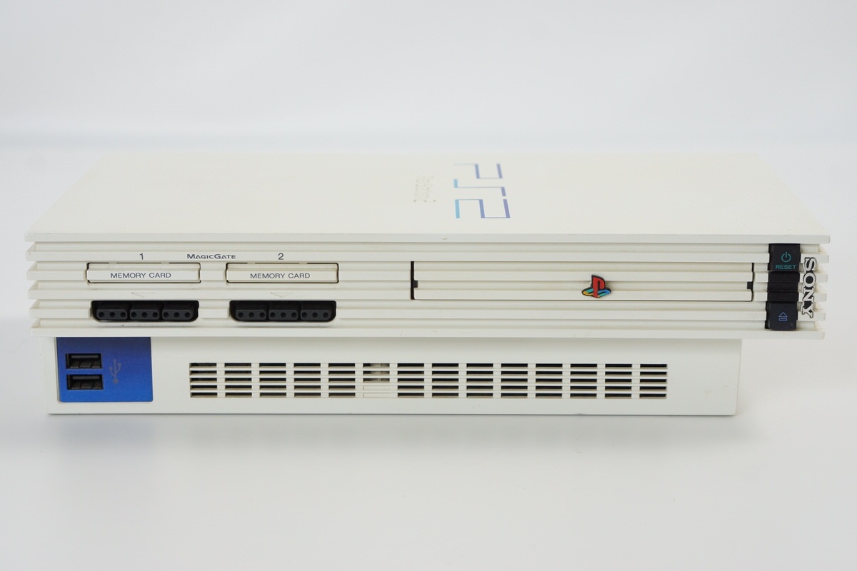 PS2 CERAMIC WHITE Console SCPH-50000 CW Tested System