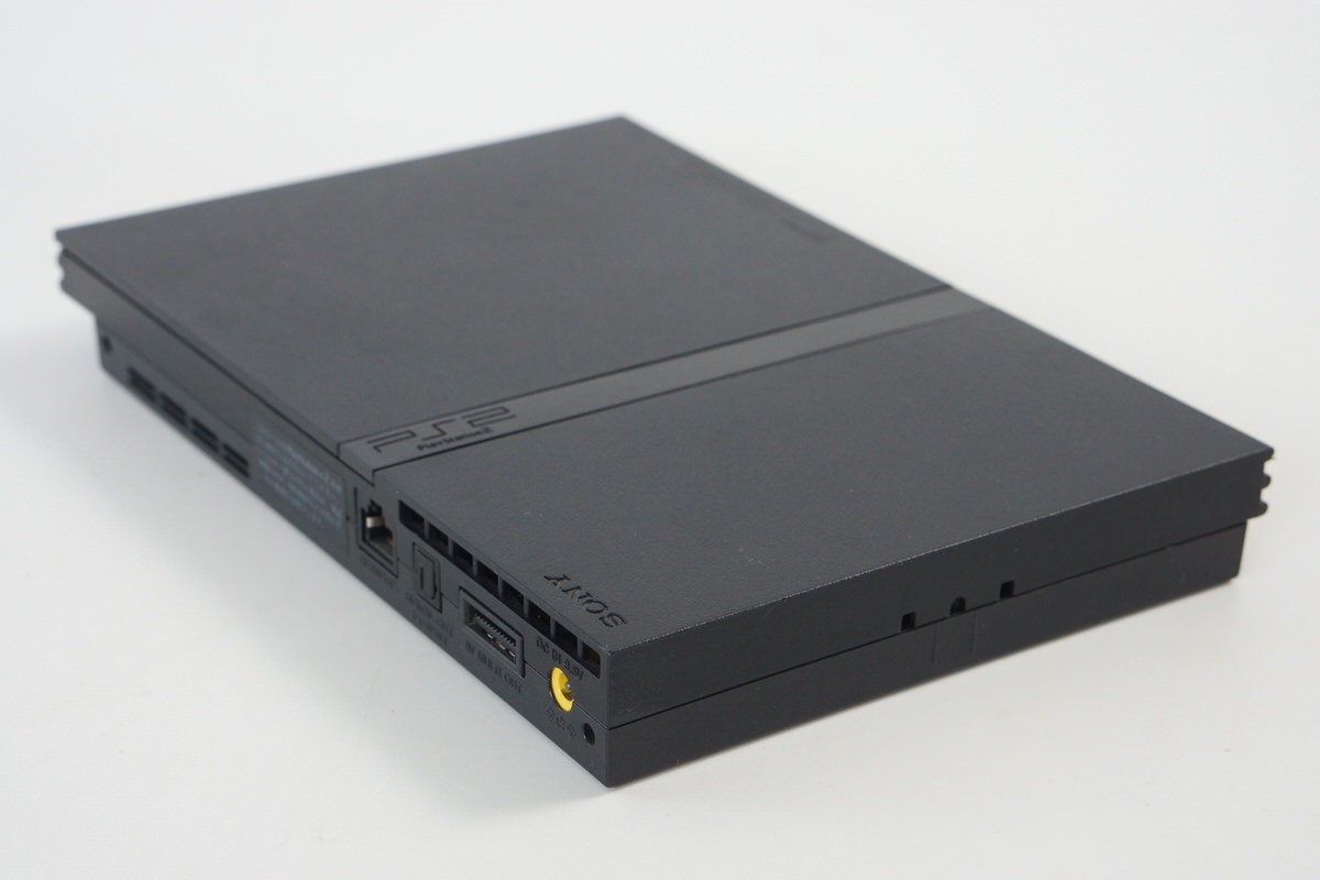 PS2 Slim Console System Black SCPH-70000 CB Game -NTSC-J