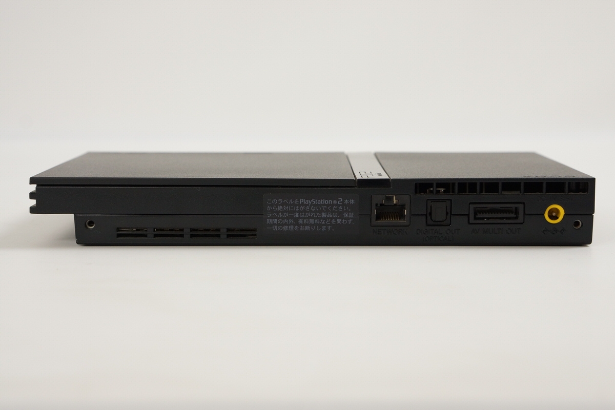 PS2 Slim Console System Black SCPH-70000 CB Game -NTSC-J