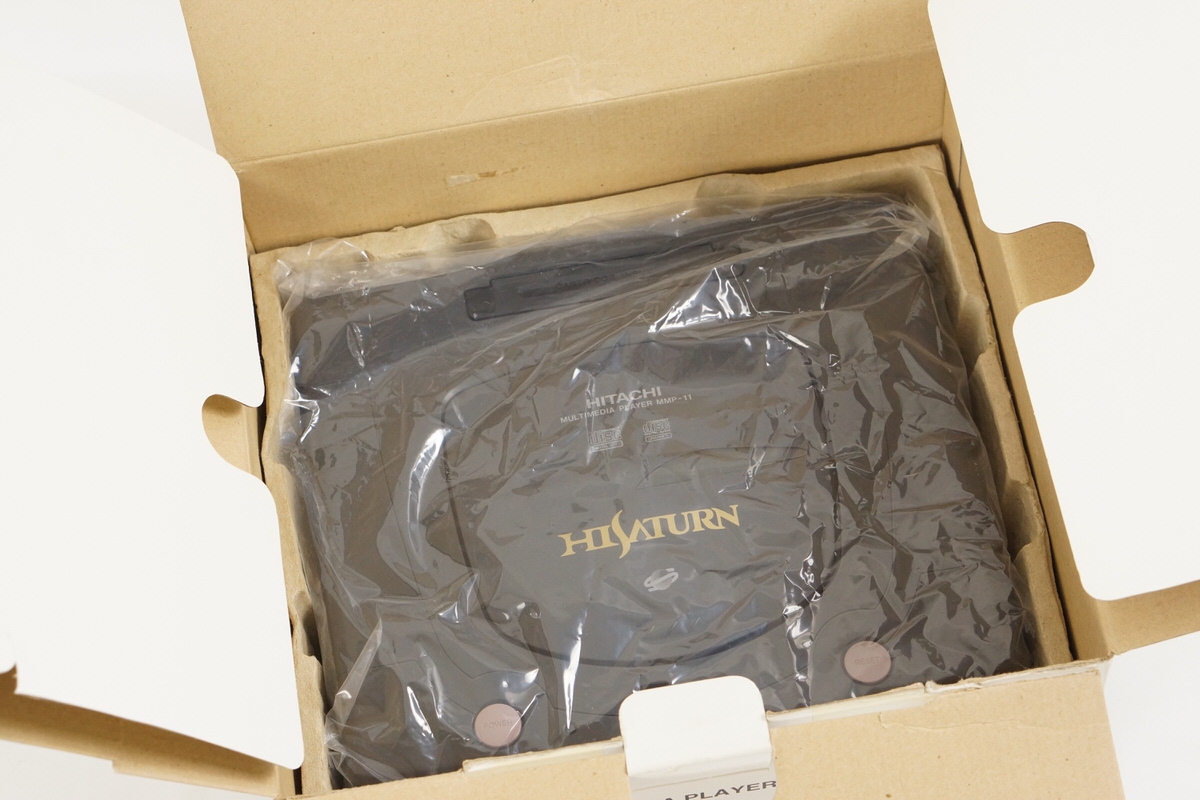 HITACHI HI SATURN Console System Boxed MMP-1 Tested JAPAN HITACHI HI SATURN Console System Boxed MMP-1 Tested JAPAN