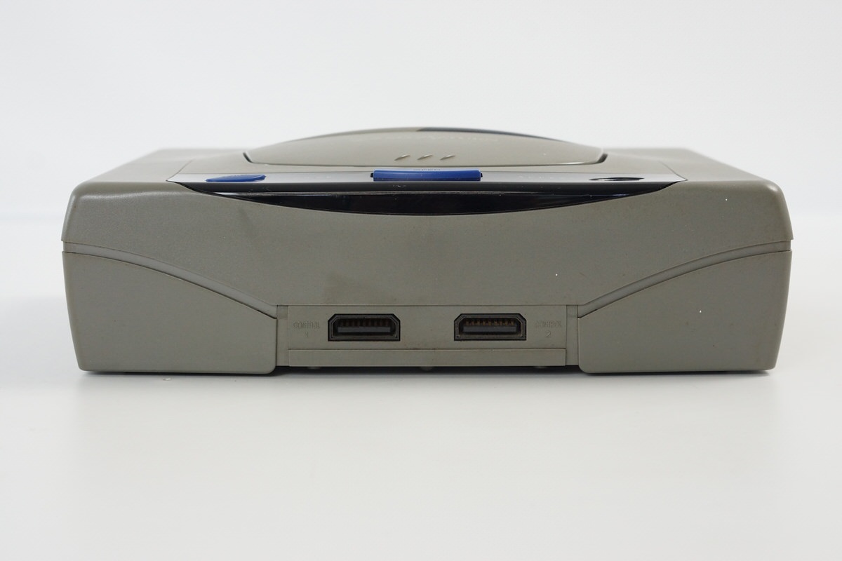 Sega Saturn Grey Console HST-3200 Tested System 4 Games NTSC-J