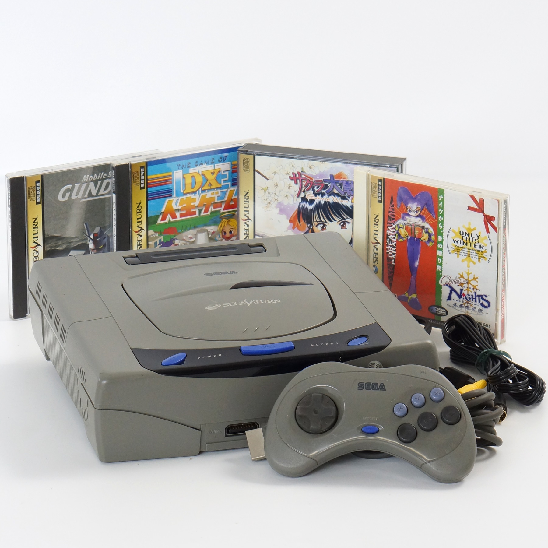 (本体)セガサターン(SEGA SATURN) グレー セガ(HST-3200) ジャンク品 SEGA セガサターン HST-3200,3210 本体4台 まとめ