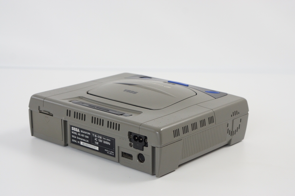 Sega Saturn GREY Console Tested System FREE SHIPPING HST