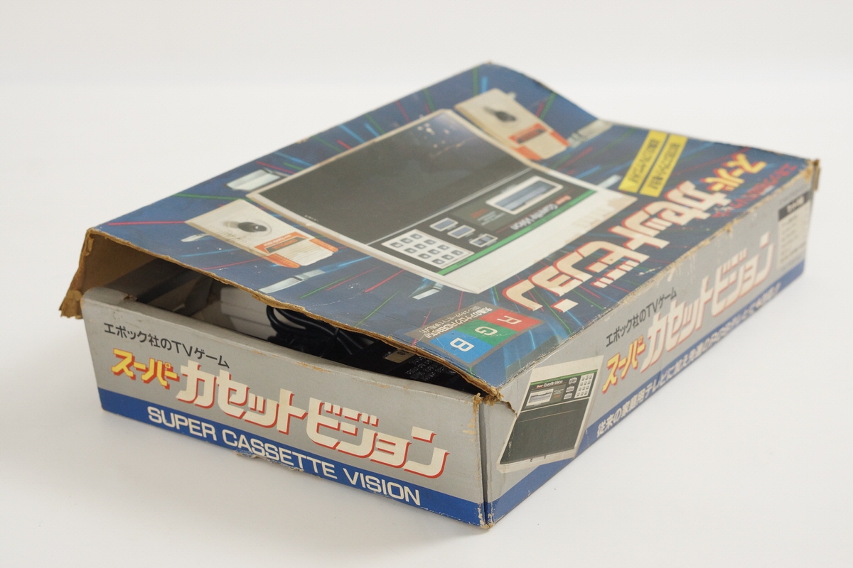 【レトロ】カセットビジョン EPOCH SUPER CASSETTE VISION Console Boxed Tested System