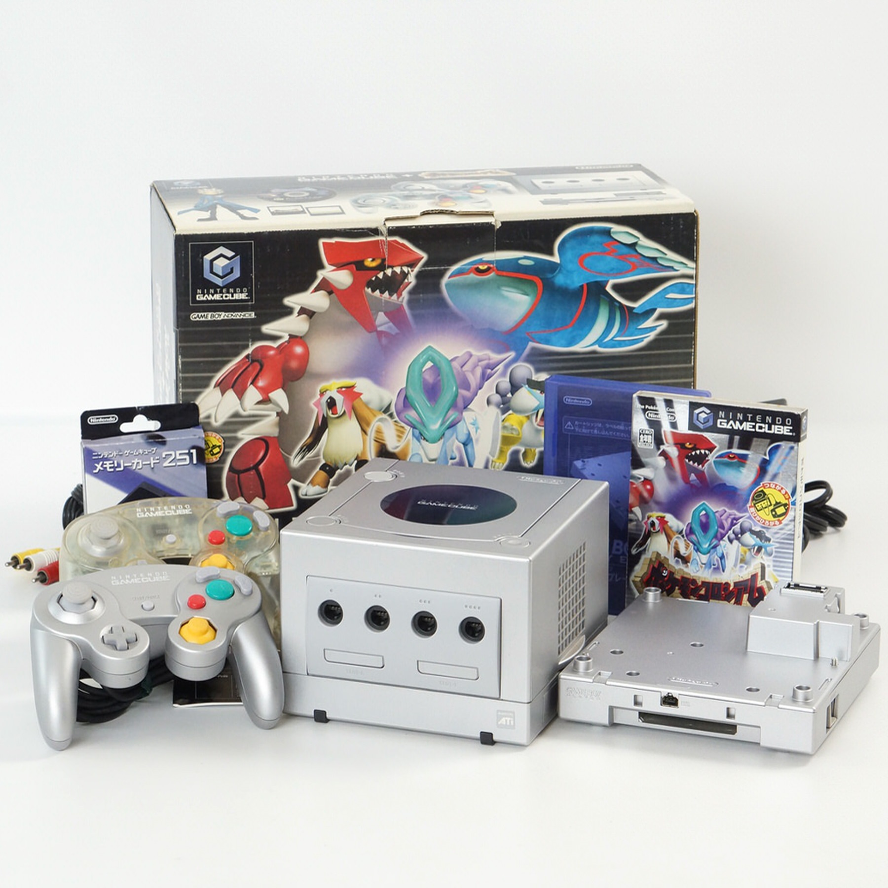 Nintendo GameCube Console Enjoy Plus Pack Pokemon DOL-101 JP For