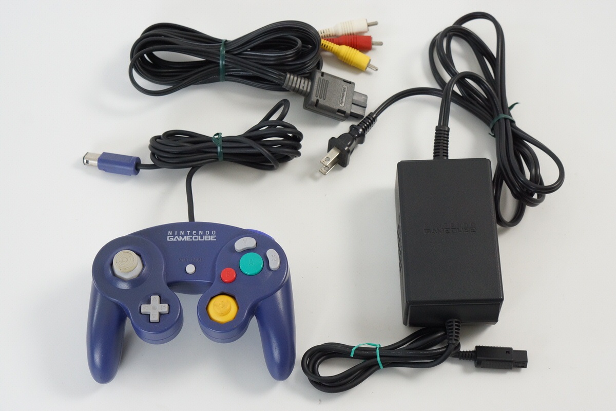 【動作確認済】Nintendo GameCube パープル 本体と付属品 Amazon | NINTENDO GAMECUBE本体 バイオレット | 本体・周辺機器