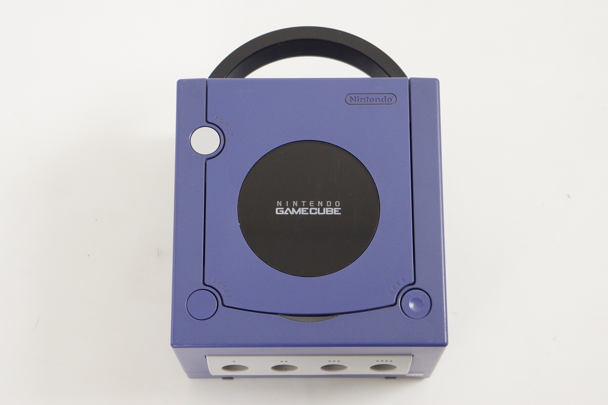 Nintendo Gamecube Violet Console Enjoy Plus DOL-001 JP For Japan