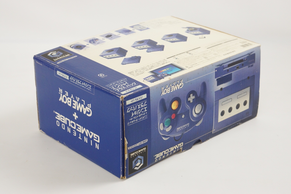 Nintendo Gamecube Violet Console Enjoy Plus DOL-001 JP For Japan