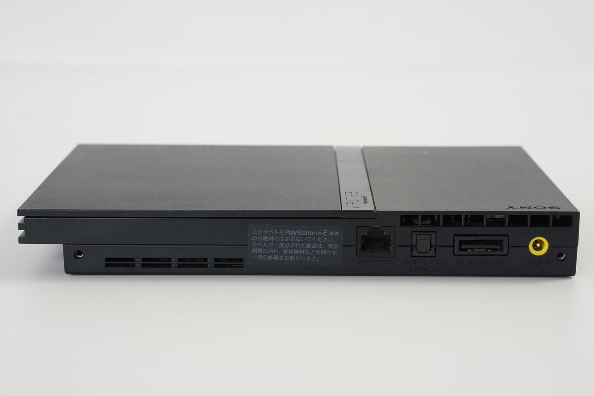 PS2 Slim Console SCPH-70000 CB Black Playstation2 System