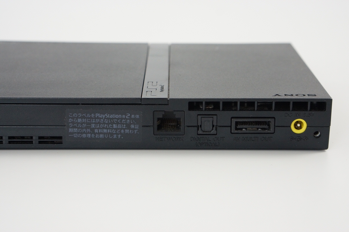 PS2 Slim Console SCPH-70000 CB Black Playstation2 System