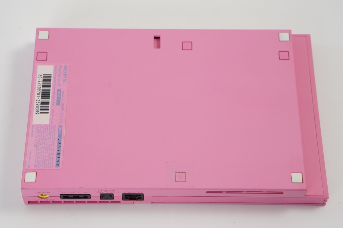 PS2 Slim Console System SCPH-77000 PK Only for NTSC-J PINK