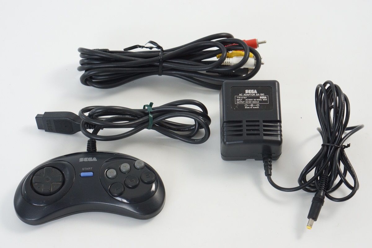 Mega Drive 2 Sega Console HAA-2502 Tested System JAPAN G30030338