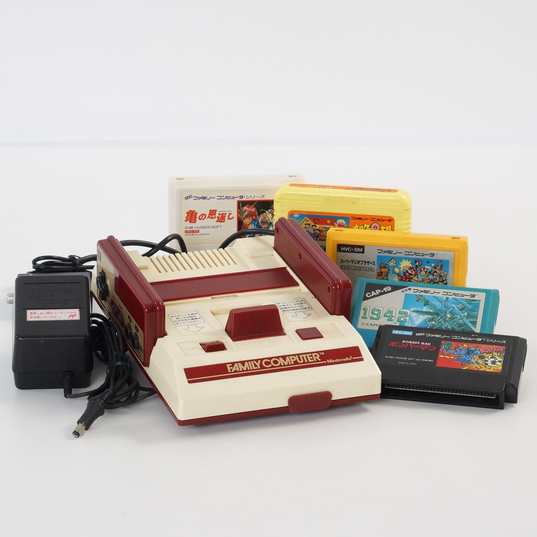 Famicom Console HVC-001 Games Tested System Nintendo Family