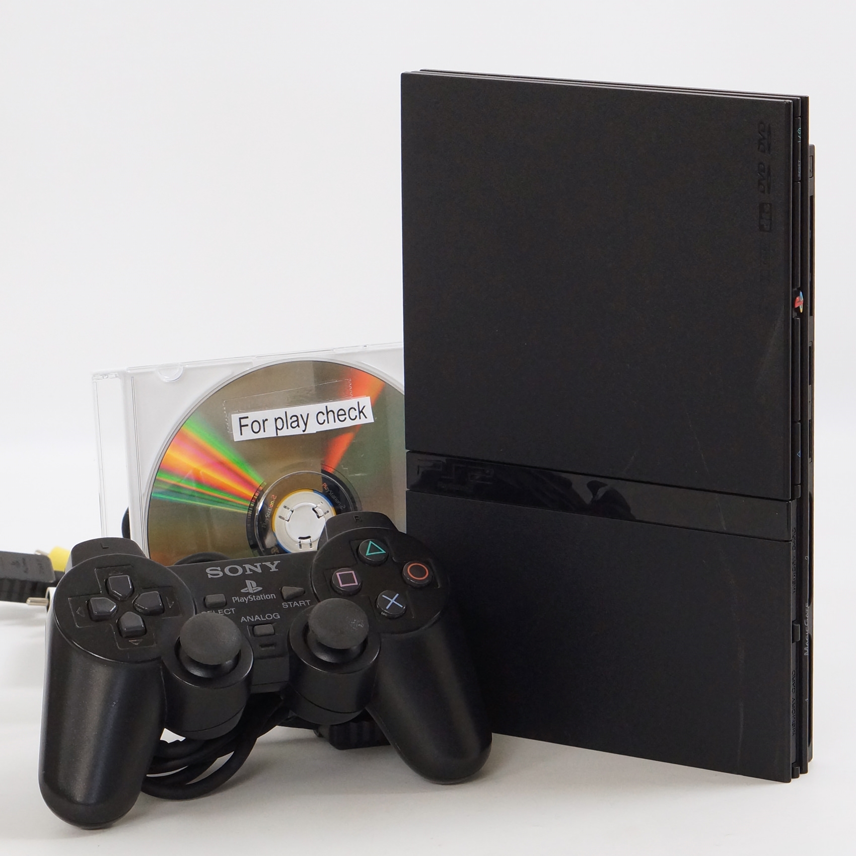 Sony PlayStation 2 PS2 SCPH-79000 Sliver Slim Console
