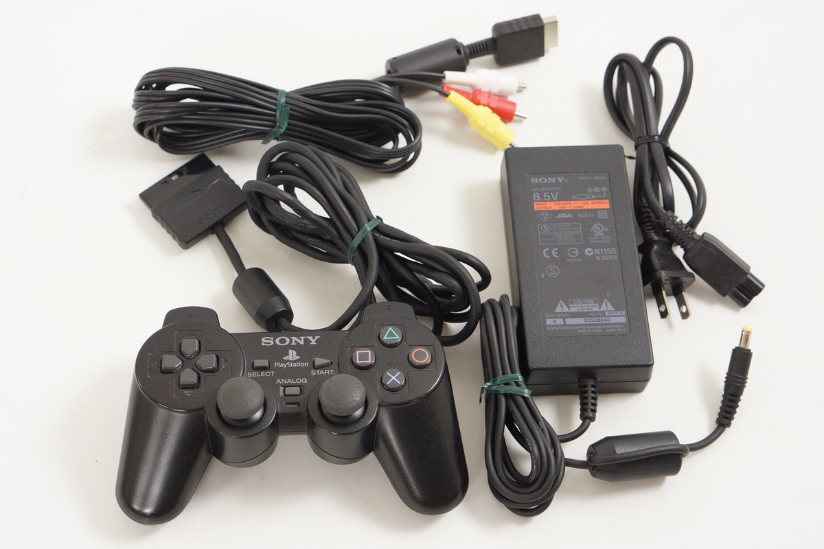 PS2 Slim Console 79000 CB Black Tested System Playstation2