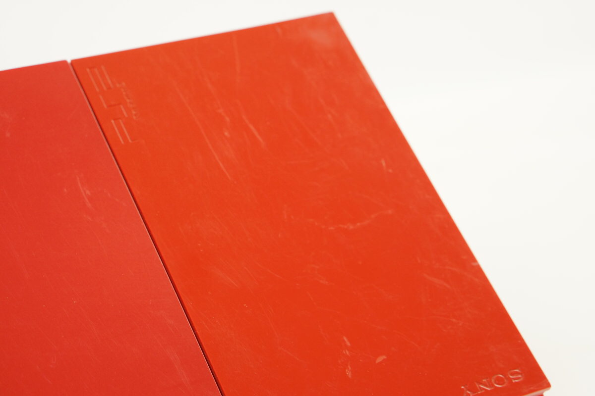 PS2 Slim Console SCPH-90000 CR CINNABAR RED Only for NTSC-J