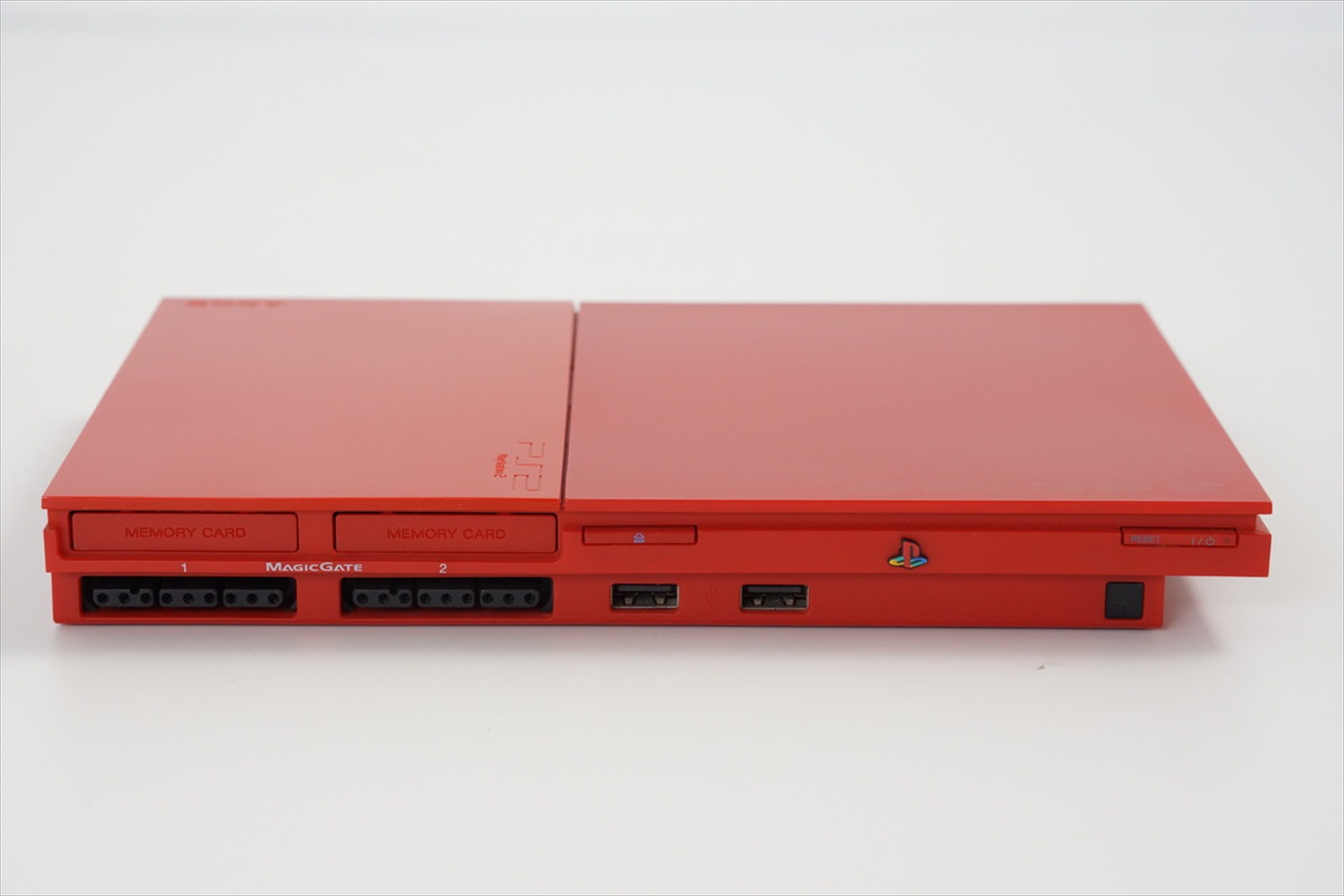 PlayStation2 - playstation2　90000 PS2 Playstation2 Slim CINNABAR RED Console System 90000 CR
